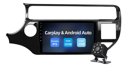 Estéreo Carplay 2gb Android 10 Para Kia Rio 2012-2017 Gps