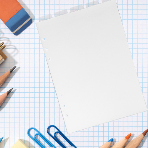 Divisor De Carpetas De Pvc Para Cuaderno, Divisor De Índices