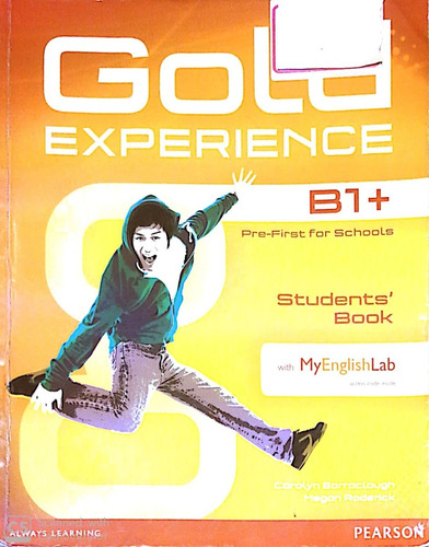 Gold Experience - Nivel B1+ - Student's Book Con Multi-rom