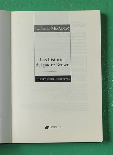 Las Historias Del Padre Brown - Chesterton #e7 (Usado)