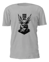 Comprar My Hero Academia All Might All For One Remera Friki Tu Eres