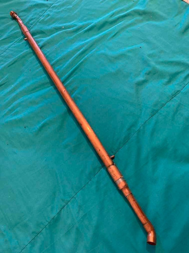 Condensador De Liebig De Cobre, Para Destilación, Usado (Usado)