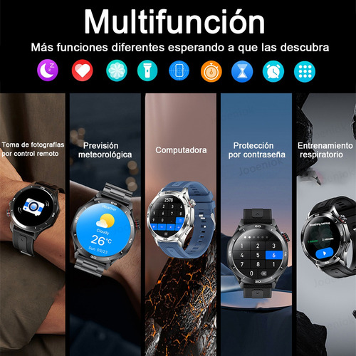 Reloj Inteligente Amoled Bluetooth Llamada Deportivo