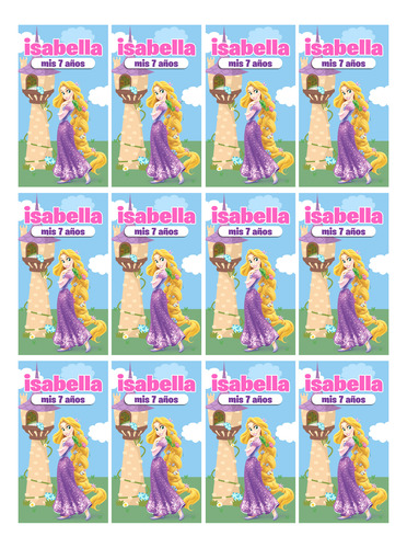 Rapunzel (kit Para Imprimir)