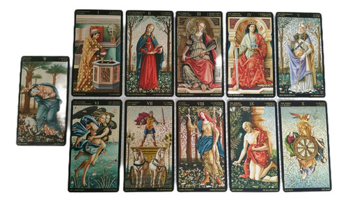 Tarô Golden Botticelli Baralho - Tarot Dourado - Original