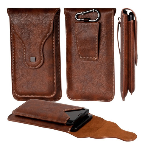 Funda De Cinturon Dual Para Samsung Z Fold3 5g + 4.7 PuLG