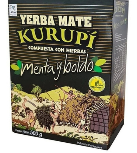 Yerba Kurupi Menta Y Boldo Por 500 Grs.