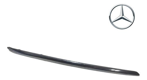 Imagen 1 de 9 de Moldura Cromada Paragolpe Trasero Mercedes Benz Orig. W222