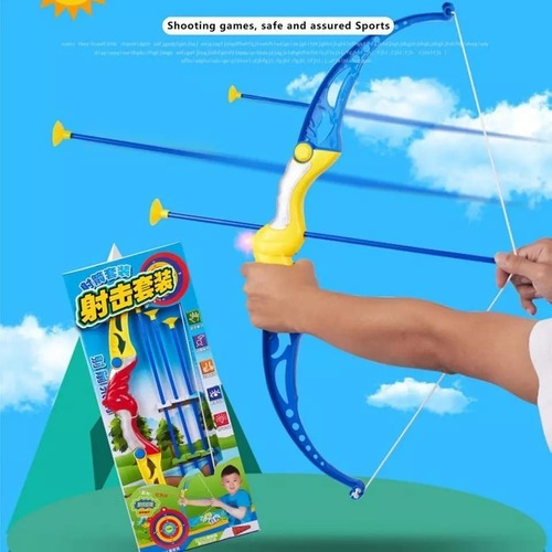 Arco Y Flechas Para Niño Juego De Tiro Niños