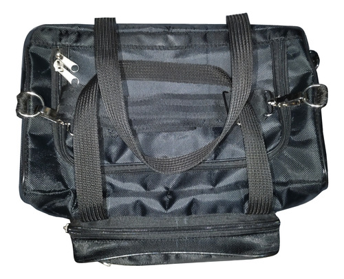 Maleta Petaca Herramientas 20x35x20 Cm - Marca Genérico Negro Portah20x35