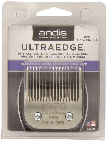 Cuchillas : Andis 3 3/4fc Ultra Edge 64135 Reemplazo