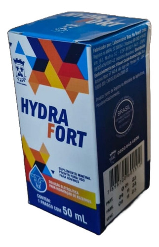 Hydra Fort Repositor De Eletrolitos 50ml - Vilavet