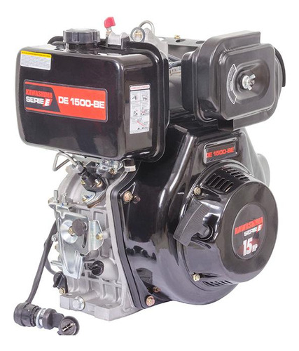 Motor Estac Diesel De-1500be 531cc 15hp P. Elétrica Tq 5,5l