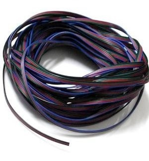 Evz 4 Color Rgb 10m Línea De Cable De Extensión Para La Tira