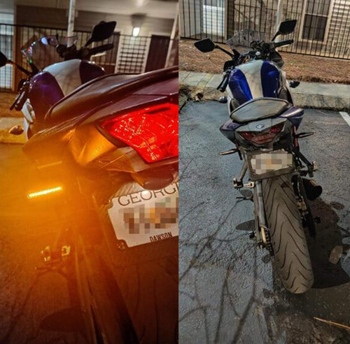 4pcs Intermitentes De Motocicleta Indicador Señal De Giro