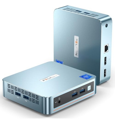 Mini Computadora De Escritorio Peladn Wi-4 Color Azul