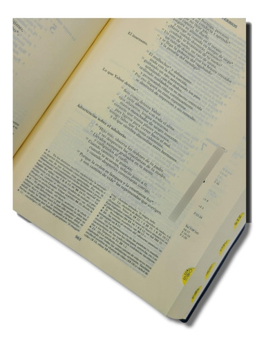 Imagen 5 de 6 de Biblia Catolica De Jerusalen Tamaño Manual Vinil Azul Indice