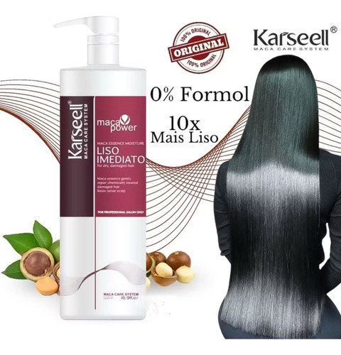 Progressiva Sem Formol Karssel 500ml Liso Imediato