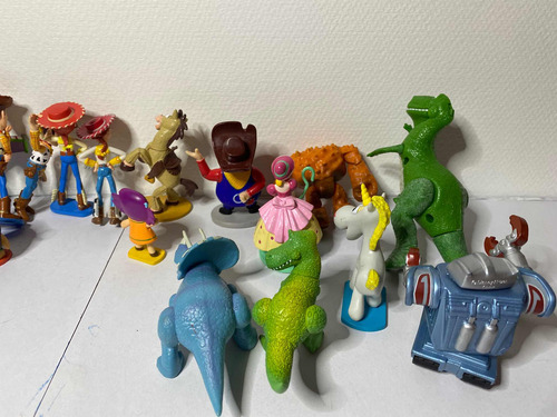 Colección De Figuras Disney Pixar De Toy Story 1, 2 Y 3 (Usado)