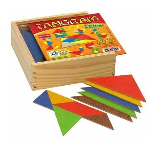 Tangram 10 Jogos Em Mdf