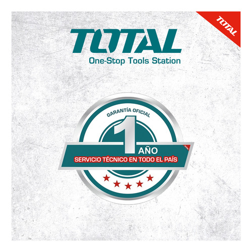 Imagen 7 de 8 de Amoladora Angular Total 3000w Disco 230mm