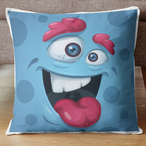 Souvenir Cumpleaños Infantil 10 Almohadones 20x20 Monstruos
