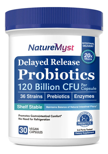 Probioticos Naturales En Pastillas 120 Billones Cfu 35 Cepas