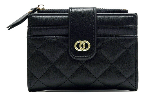 Cartera Corta Estilo Coreano Para Varias Tarjetas Para Mujer