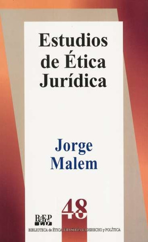 Libro Estudios De Ética Jurídica