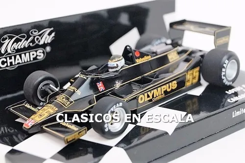 Lotus 79 #55 1978 Canadian Gp J P Jarier- F1 Minichamps 1/43 Lotus 79 #55 1978 Canadian Gp J P Jarier- F1 Minichamps 1/43