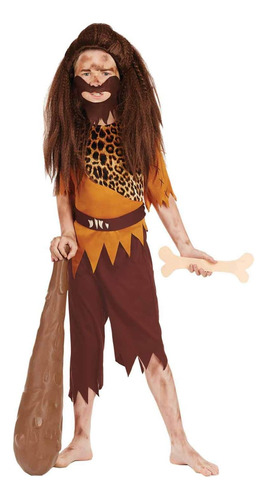 Fun Shack Caveman Disfraz Para Niños Stone Age Caveboy Hallo
