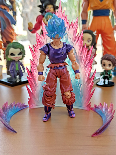 Figura Goku Ssjgb Kaioken - Demoniacal Fit Shf (Usado)