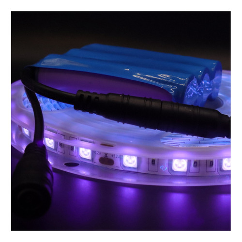 10 Baterías Pila Recargable 12v Volts Litio Pcb Plug 5.5mm