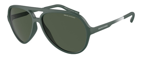 Gafas De Sol Armani Exchange 0ax4133s Polarizada Dark Green