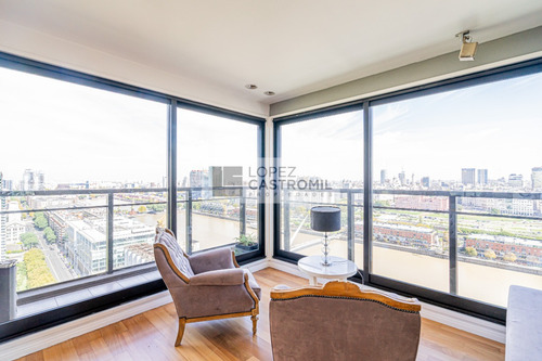 Departamento Alquiler 5 Ambientes Dependencia Full Amenities Amoblado Y Equipado Cochera Vigilancia Puerto Madero