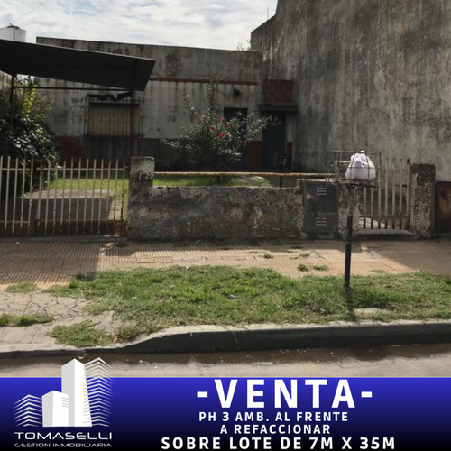 Venta  - Ph - Villa Madero - 3 Ambientes A Refaccionar