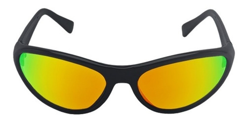 Óculos De Sol Spy Modelo 16 Preto / Lente Amarela Camaleão