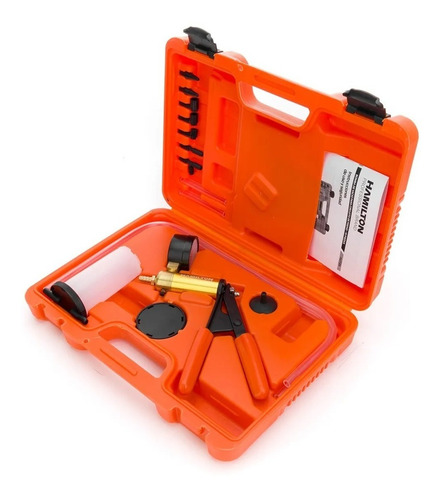 Imagen 3 de 10 de Bomba Vacio Kit Purgar Frenos 19pcs Hamilton + Regalo