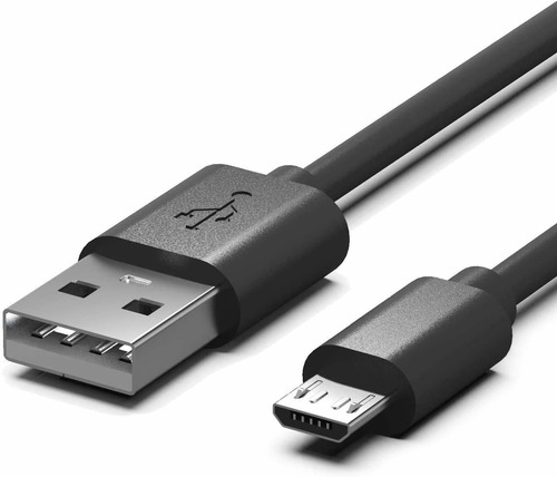 Cable De Carga De Usb A Micro Usb - 5 Pies Negro