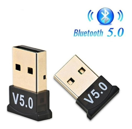 Adaptador Bluetooth Mini Usb 2.0 Antena Pc Laptop En Blister
