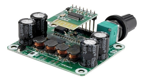 Imagen 2 de 10 de Modulo Amplificador De Audio Estereo Bluetooth 2x30w Tpa3110