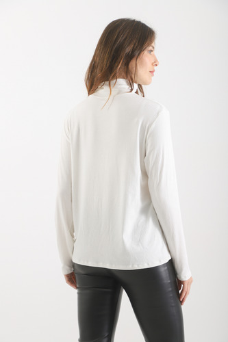Remera Mujer Polera Manga Larga Super Cómoda Morley