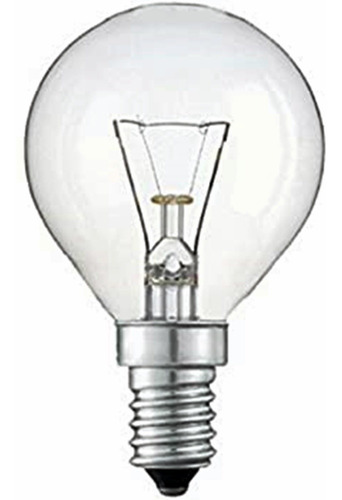 Lampada Incandecente Bg45 Bolinha 130v 25w E14 Clara