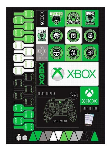 Caderno Espiral Xbox One 1 Matéria 96 Folhas Xbox Jandaia