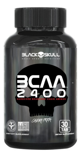 Kit Bcaa 2400 + Creatina Turbo 150g - Black Skull Sabor Sem Sabor