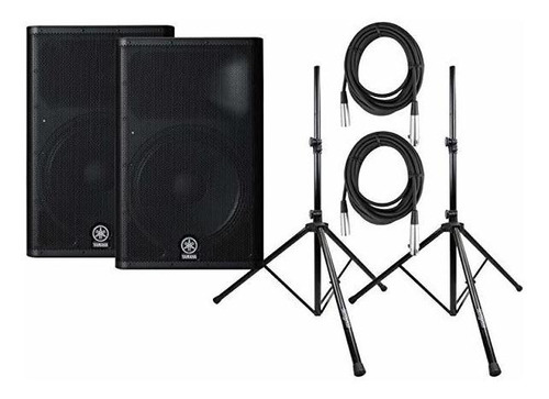 Dxr15 Potenciados 1100w 15 Parlantes Spekers Stands Y Xlr  ®