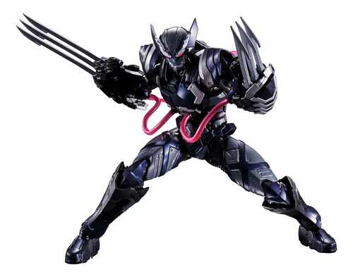 Tamashii Nations Venom Symbiote Wolverine Tech-on Avnegers,