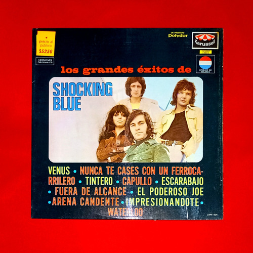 Shocking Blue Venus Grandes Éxitos / Lp Vinil Disco Acetato