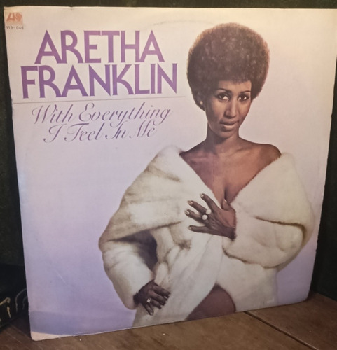 Disco Vinilo Aretha Franklin 1974 With Everything I Feel I M