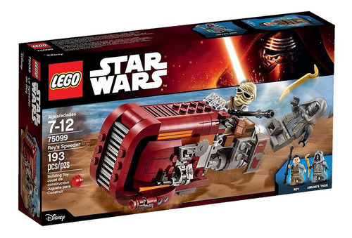 Juguete Lego Star Wars Rey's Speeder 75099 De Star Wars